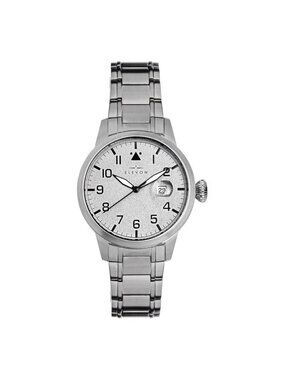 NWT Elevon Stealth Silver-tone Dial Men's Watch
